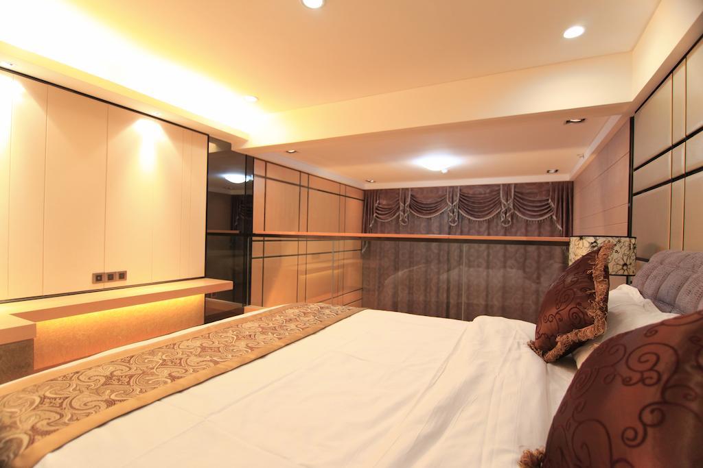 U Hotel Poly Zhonghui International Apartment Kanton Oda fotoğraf